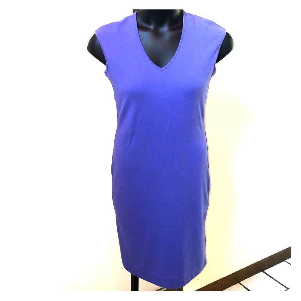Express purple knit dress.